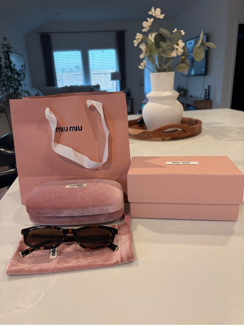 Miu Miu A06S Style Tortoise Sunglasses